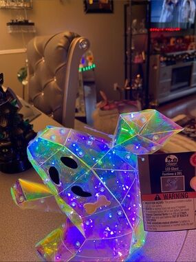 Spritz Iridescent LED Ghost Decor - Multicolor